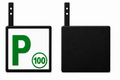 Provisional Driver Plate (P100) – All-in-One 3D Printed Sign & Holder Pack