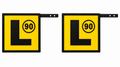 Learner Driver Plate (L90) – All-in-One 3D Printed Sign & Holder Pack